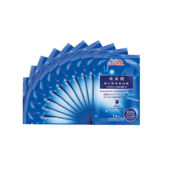 Dr. Morita Hyaluronic Acid Essence Mask 10pcs