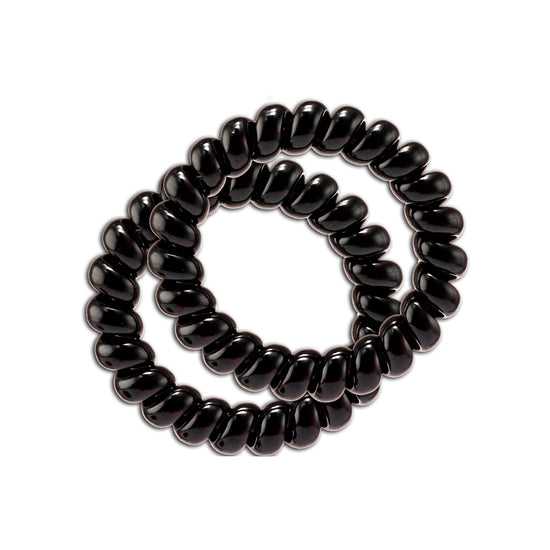 Guppy Spring Hair Gum Black 2PCS | Sasa Global eShop