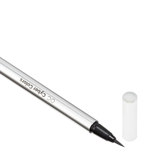 Cyber Colors Ultra Stay Fine Liner #01 Jet Black X2