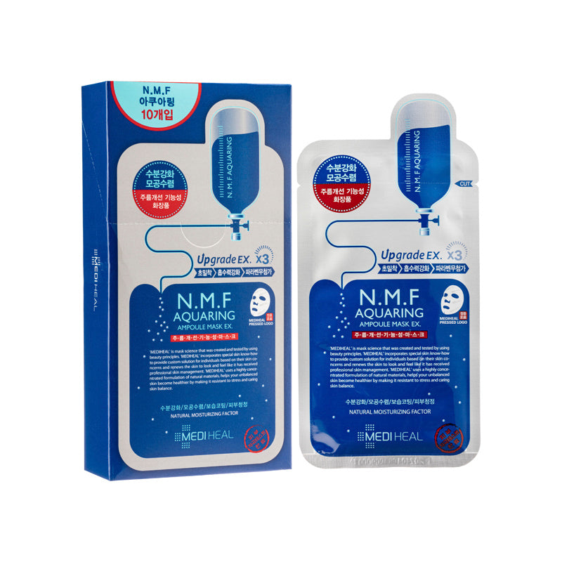 Mediheal N.M.F Aquaring Ampoule Mask EX 10pcs | Sasa Global eShop
