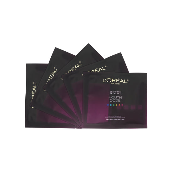 L'Oreal Paris 4TH Youth Code Fresh Mix Perment Pre-Essence Mask 5pcs
