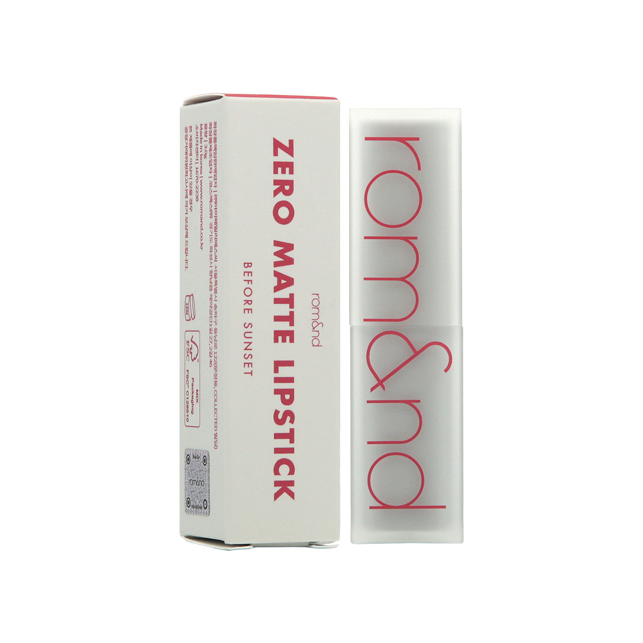 Rom&nd Zero Matte Lipstick #04 Before Sunset 3g | Sasa Global