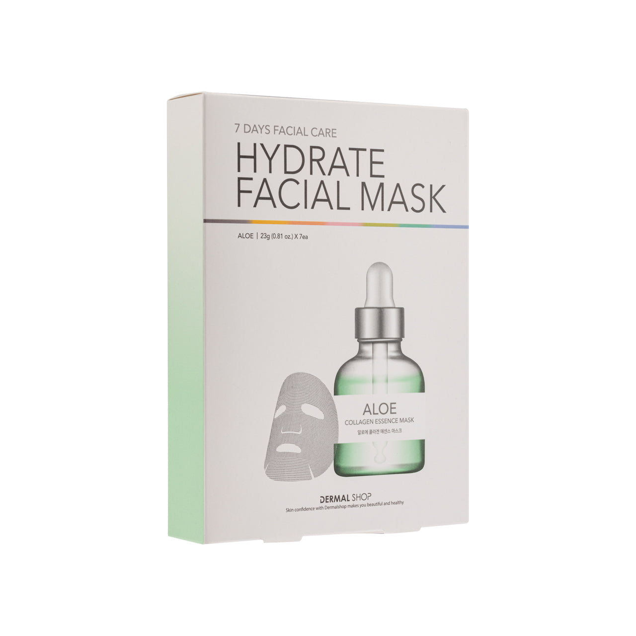 Dermal Shop Hydrate Facial Mask Aloe 7PCS | Sasa Global eShop