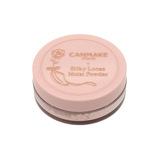 Canmake Silky Loose Moist Powder #P01 Luster Pink 1pc