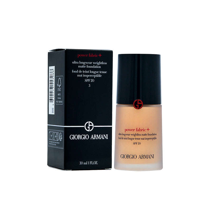 Giorgio Armani Power Fabric+Ultra Longwear Weightless Matte