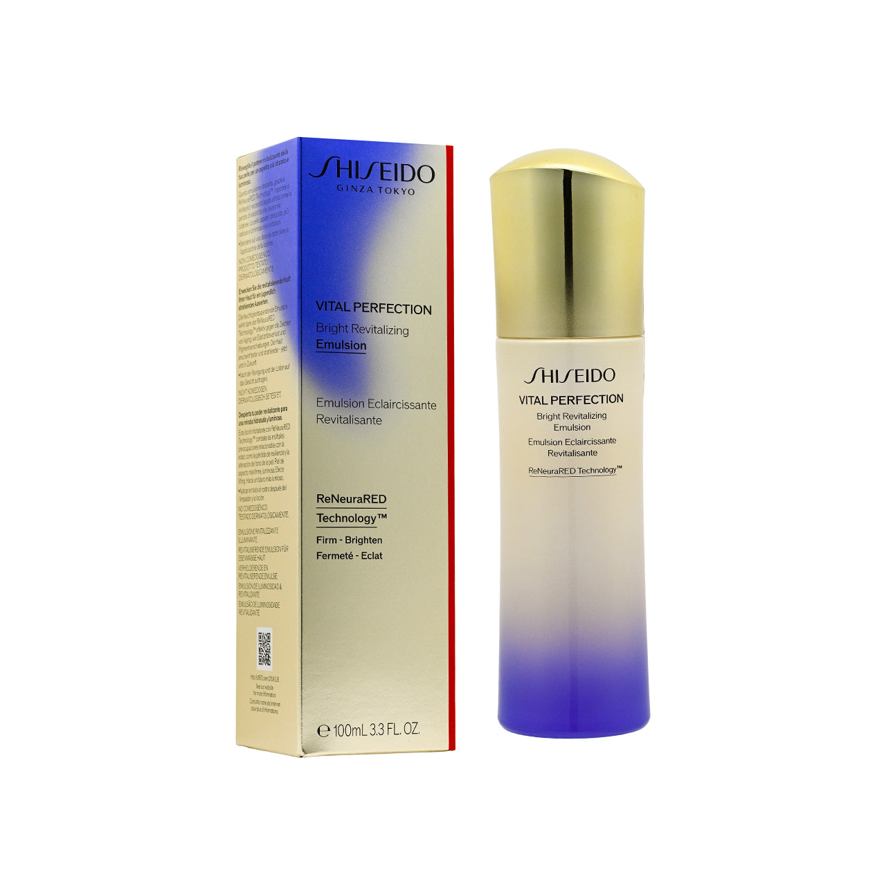 Shiseido Vital Perfection White Revitalizing Emulsion 100ML | Sasa
