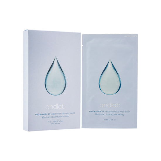 Andlab Niacinamide 2%+B5 Hydrating Face Mask 35ML X 5PCS X2