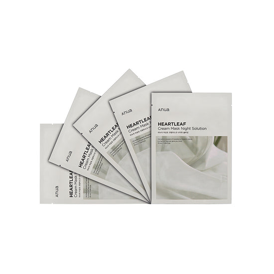 Anua Heartleaf Cream Mask Night Solution 5pcs | Sasa Global eShop