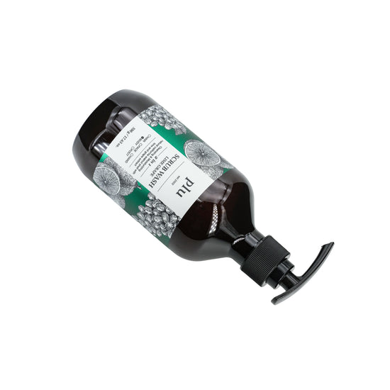 Plu Body Scrub Wash Lime Grape 500g | Sasa Global eShop