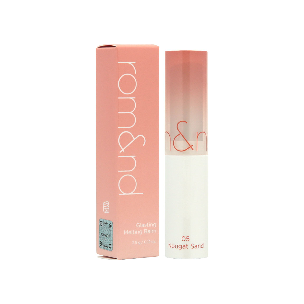 Rom&nd Vegan Glasting Melting Balm #05 Nougat Sand 1pc | Sasa