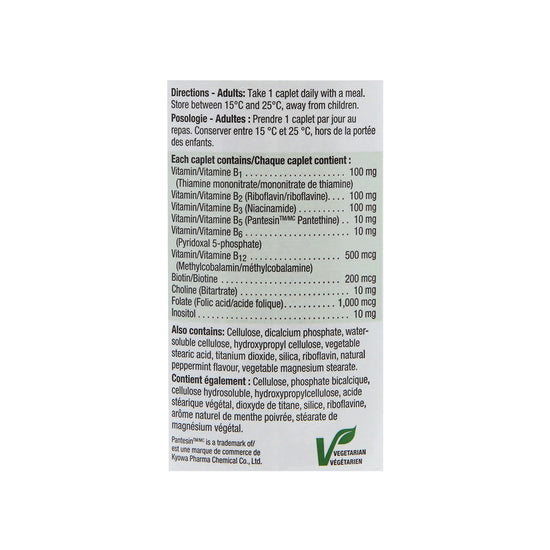 Jamieson Timed Release Vitamin B Complex 100mg 120caplets