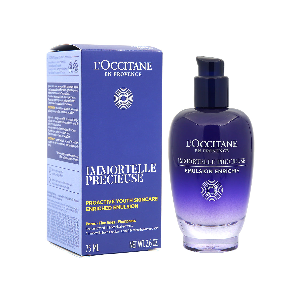 L'Occitane Immortelle Precious Enriched Emulsion 75ml – Sasa