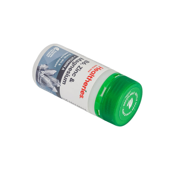 Healtheries B6 Zinc &Magnesium with Vitamin A 90 Tablets