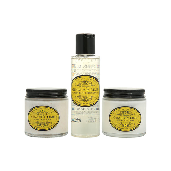 Naturally European Ginger and Lime Body Care Set 3ps | Sasa Global
