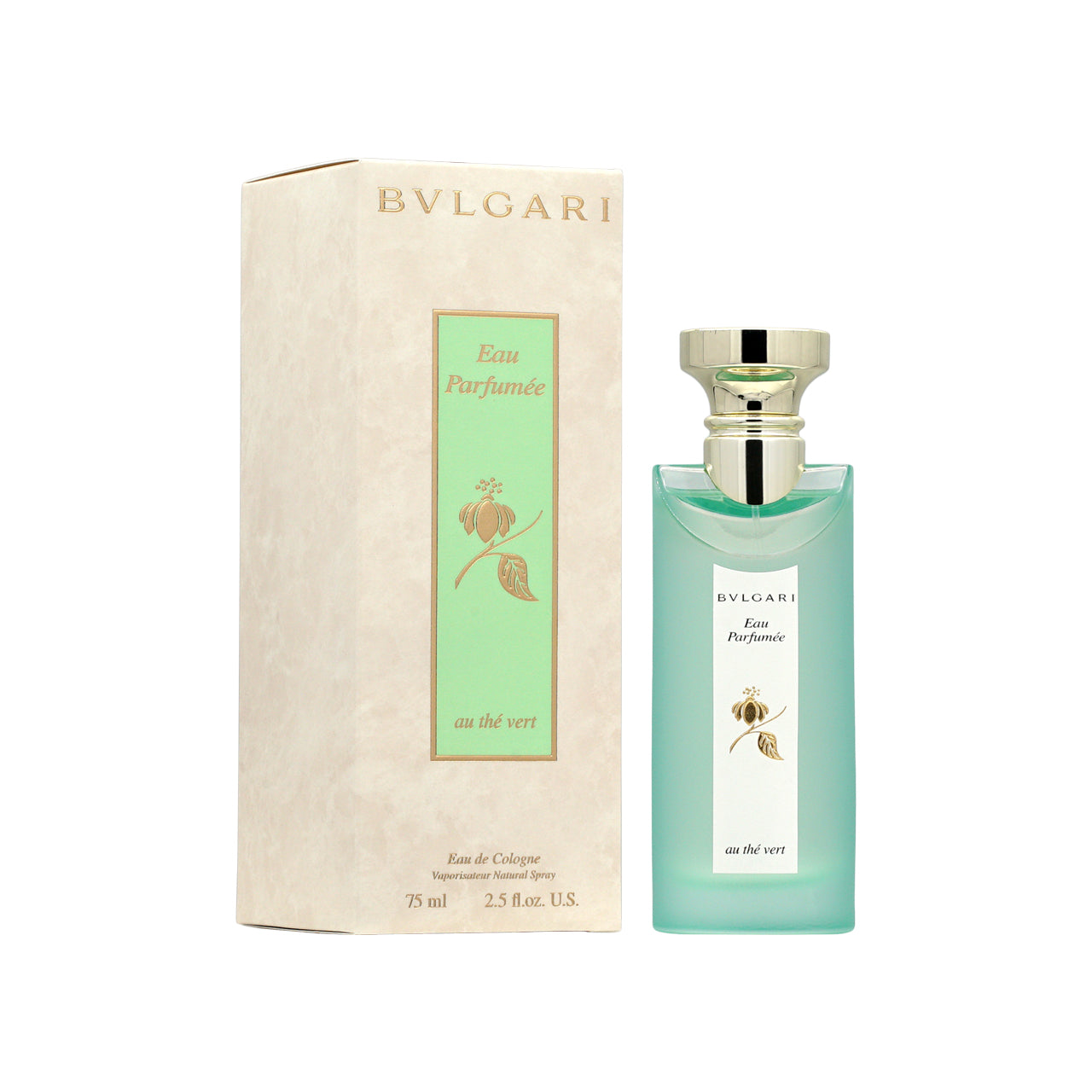 BVLGARI オ パルファム テ ヴェール 75ml Bvlgari Eau Parfumée Au Thé Vert Eau de Cologne 75ml | Sasa Global