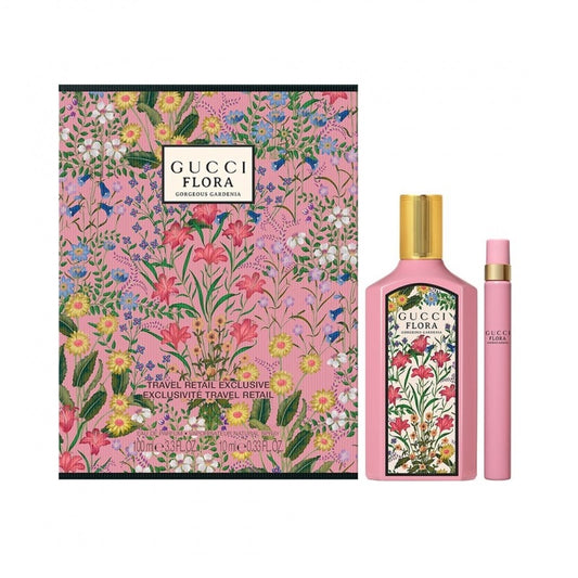 Gucci Flora Gorgeous Gardenia Eau de Parfum Gift Set 2pcs | Sasa Global eShop
