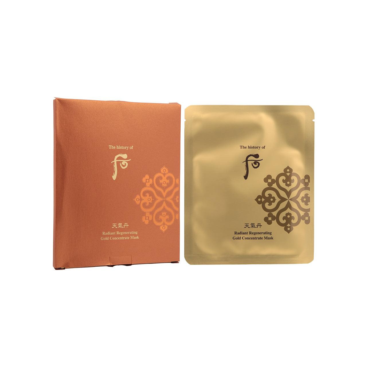 The History of Woo Radiant Regenerating Gold Concentrate Mask 1pc 