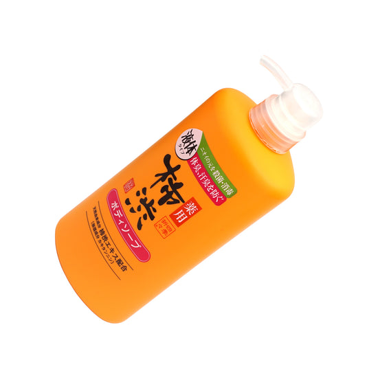 Kumano Medicated Kakishibu Body Soap 600ml | Sasa Global eshop