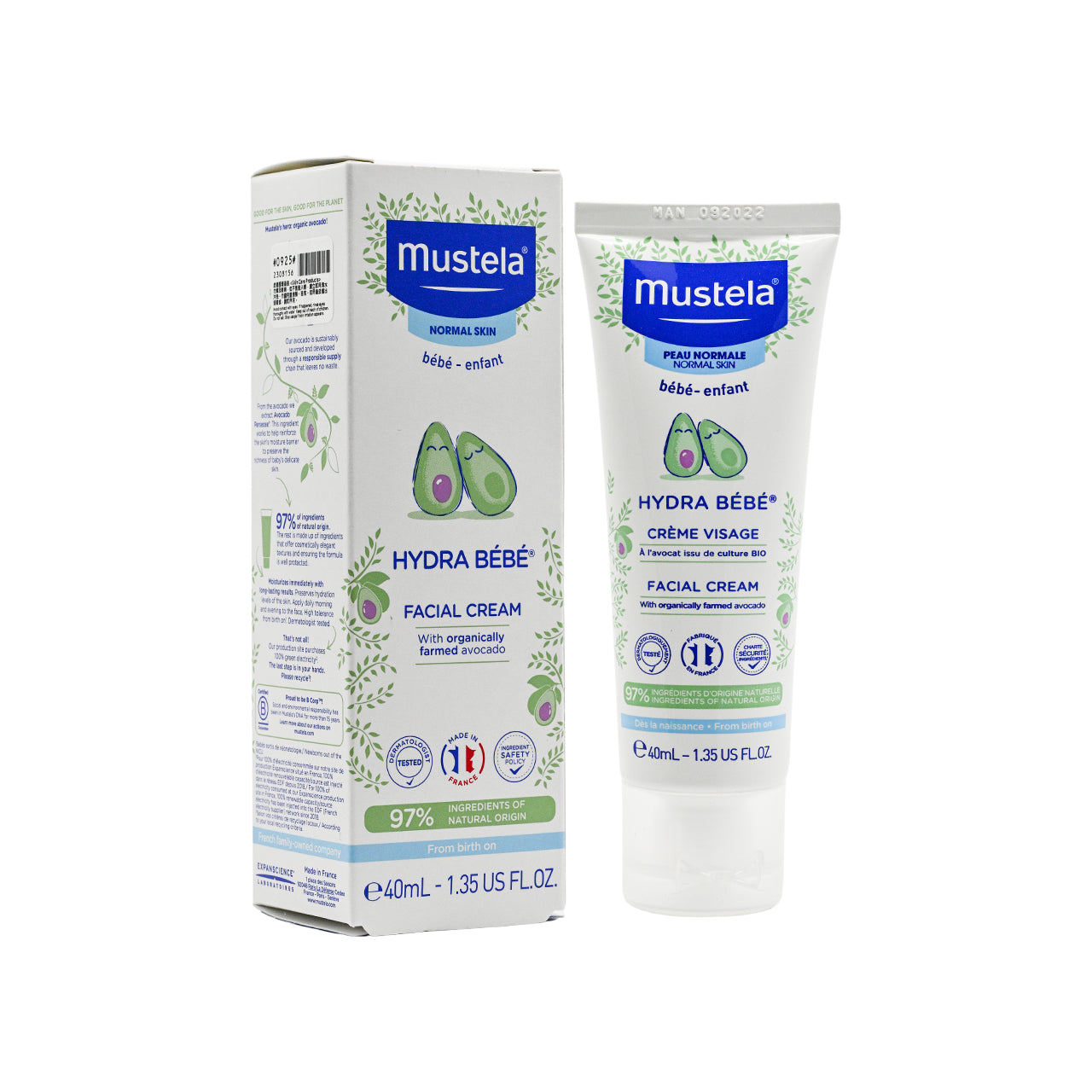 Mustel Hydra Bebe Facial Cream 40ml | Sasa Global eshop – Sasa