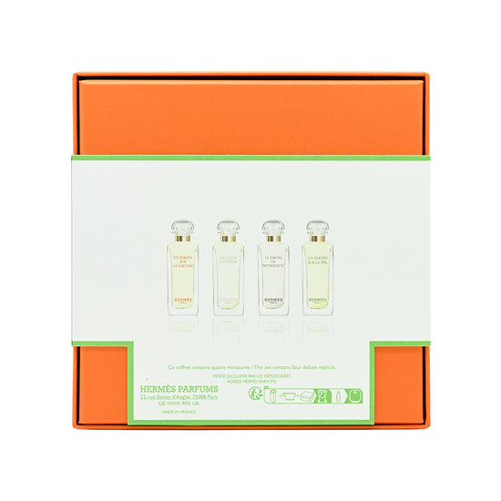 Hermès Jardins Eau De Toilette Miniarure Set 4pcs
