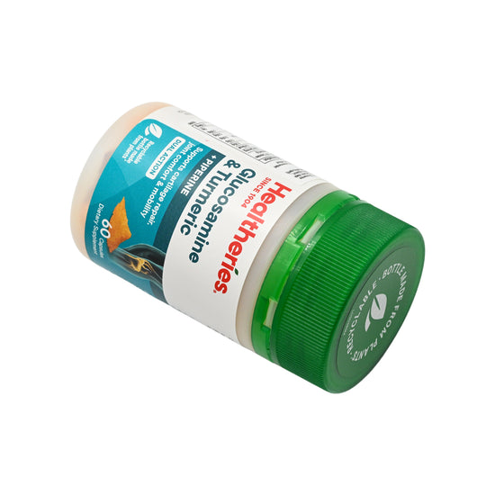 Healtheries Glucosamine &Turmeric 60capsules | Sasa Global eshop