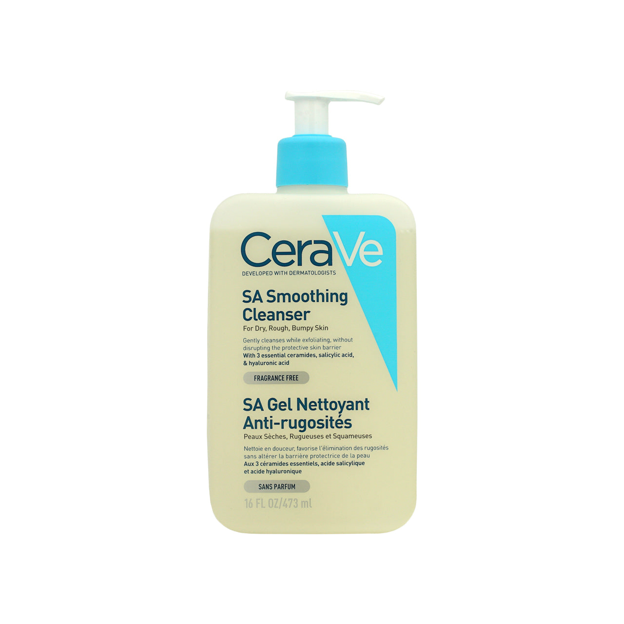 CeraVe SA Smoothing Cleanser 473ml | Sasa Global eshop – Sasa