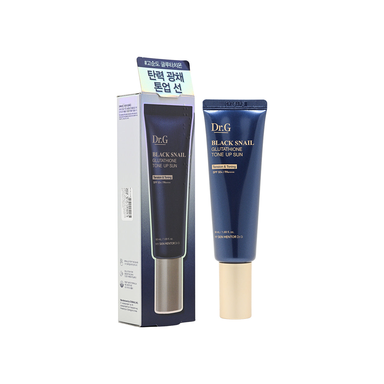 Dr.G SPF50+PA++++ Black Snail Glutathione Tone Up Sun 50ml | Sasa Sasa Global eShop Dr.G SPF50+PA++++ Black Snail Glutathione Tone Up Sun 50ml | Sasa Sasa Global eShop