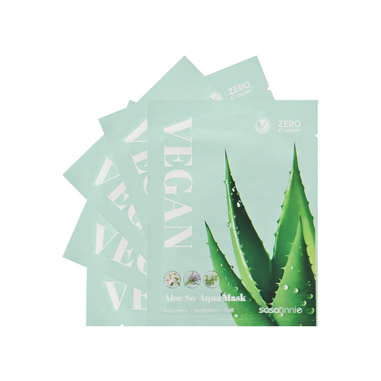 Sasatinnie Aloe So-Aqua Mask 5pcs