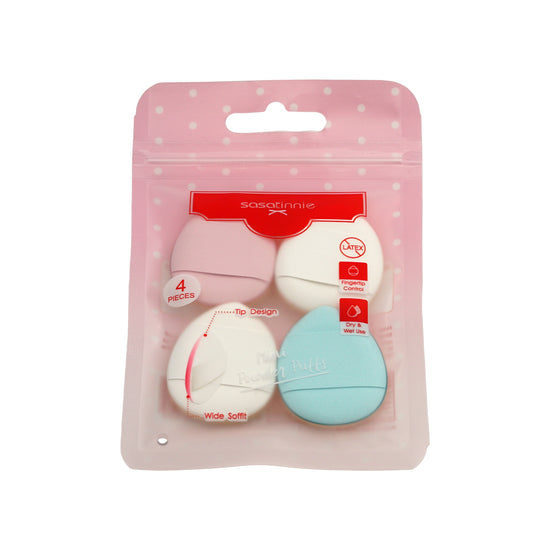 Sasatinnie Mini Powder Puff 4pcs | Sasa Global eshop