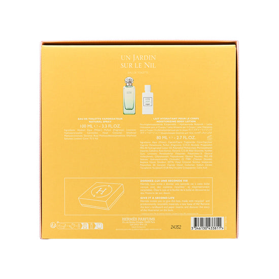 Hermes Un Jardin Sur Le Nil Eau de Toilette Set 2pcs | Sasa Global