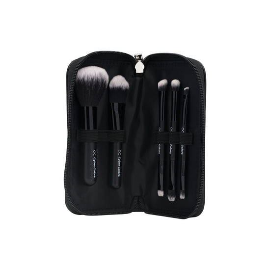 Cyber Colors Mini Make-up Brush Travel Set 5pcs | Sasa Global eshop