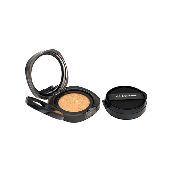 Cyber Colors SPF50+PA++++Real Nude Soft Glow Cushion Foundation #C02 12gX2