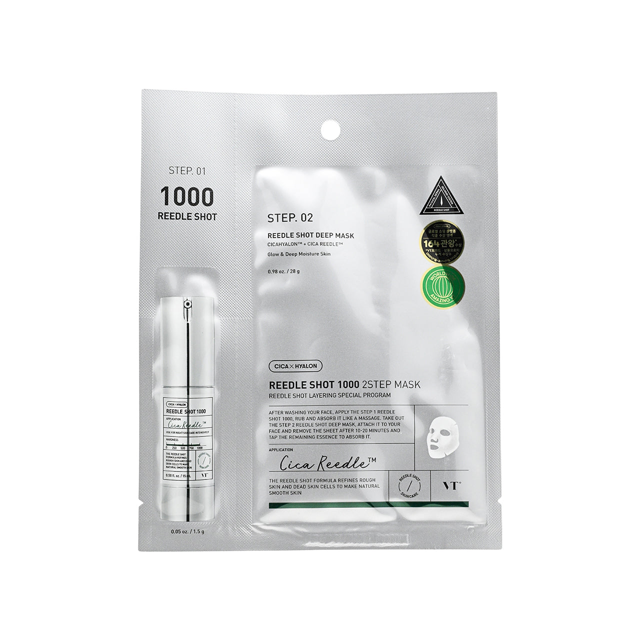 VT Reedle Shot 1000 2 Step Mask 1.5g+1pc | Sasa Global eshop – Sasa Global  eShop