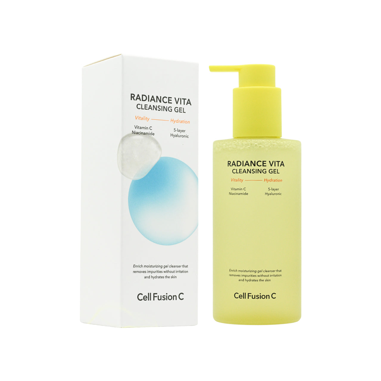 Cell Fusion C Radiance Vita Cleansing Gel 200ml | Sasa Global