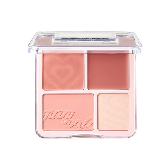 Judydoll 2 in 1 Blush Highlight Palette #01 1pc