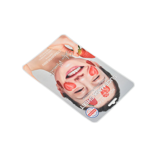 Kocostar Slice Mask Sheet – Strawberry 1sheet/6pc