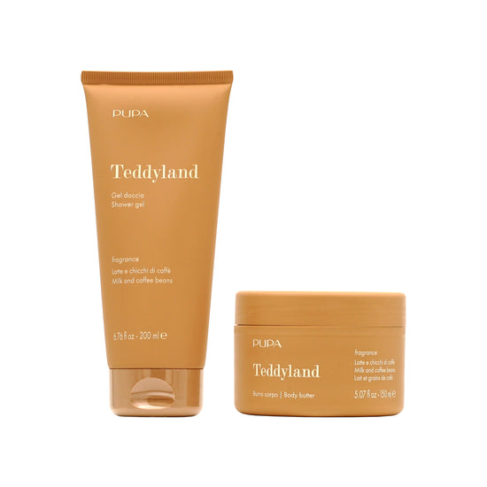 Pupa Teddyland Kit - Milk and coffee beans 3pcs