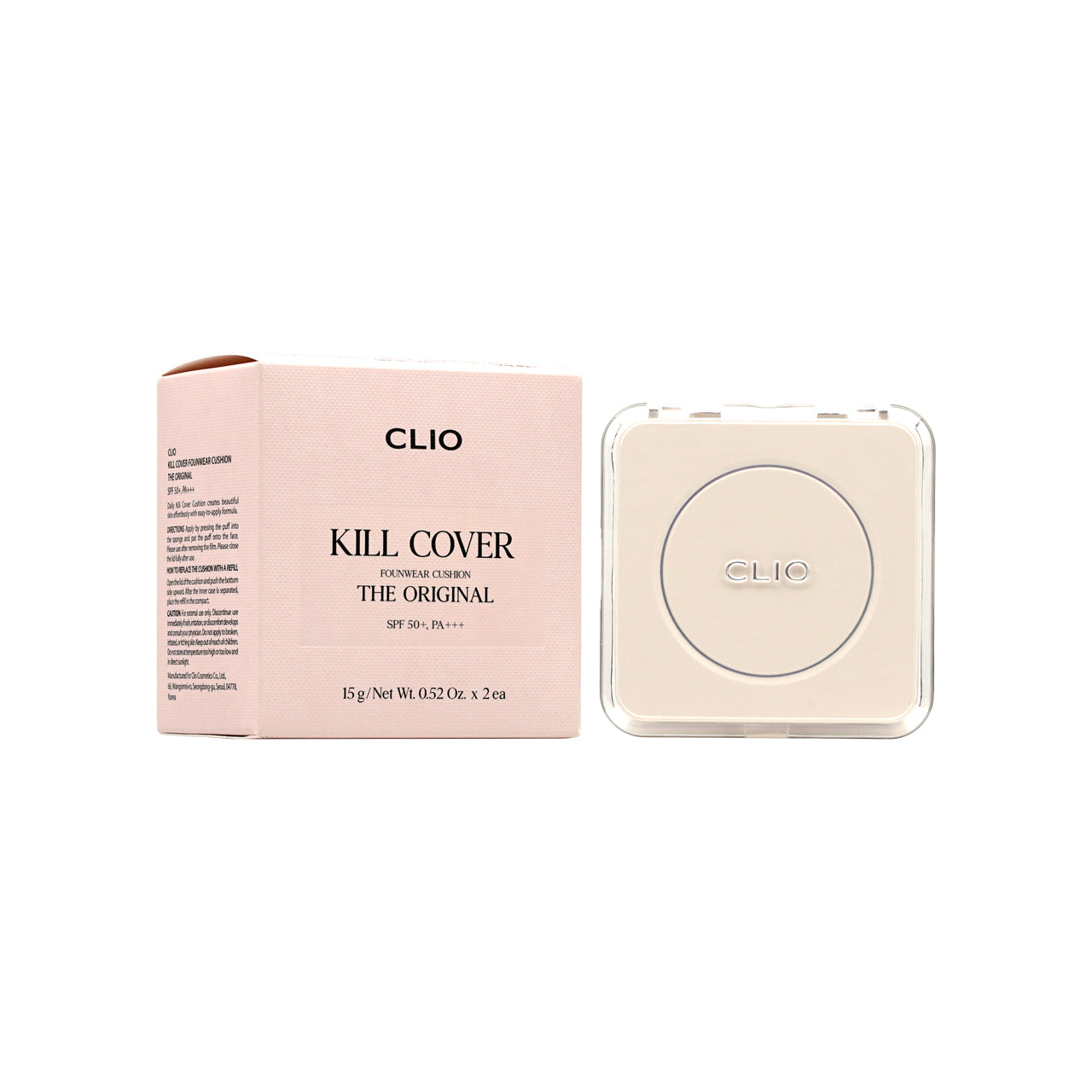 Clio SPF50+PA+++ Kill Cover Founwear Cushion The Original with