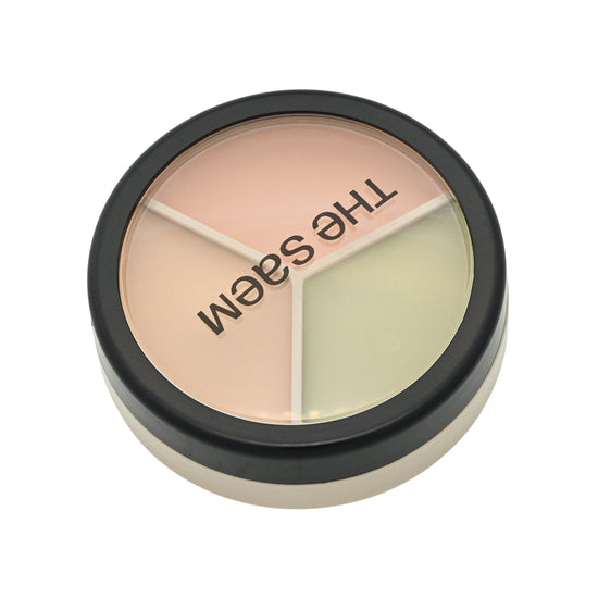 The Saem Cover Perfection Triple Pot Concealer #01 Correct Beige 1pc