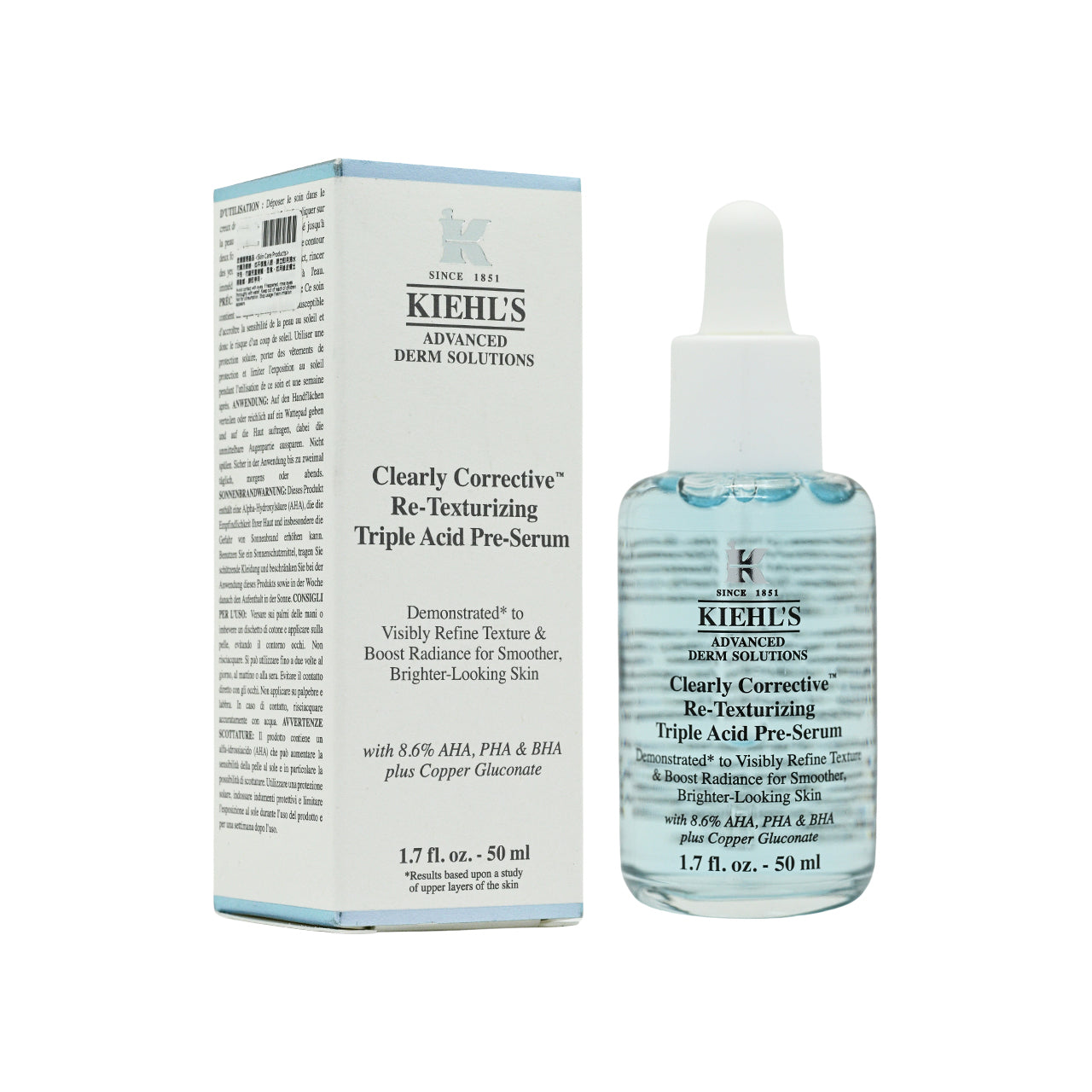 Kiehl's Clearly Corrective™ Re-Texturizing Triple Acid Pre-Serum