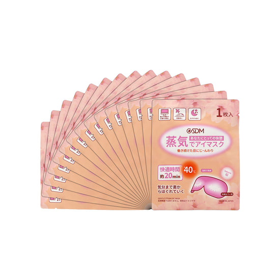 GSDM Gentle Steam Eye Mask-Sakura 15pcs