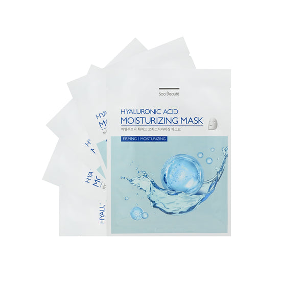 Soo Beaute Hyaluronic Acid Moisturizing Mask 5pcs