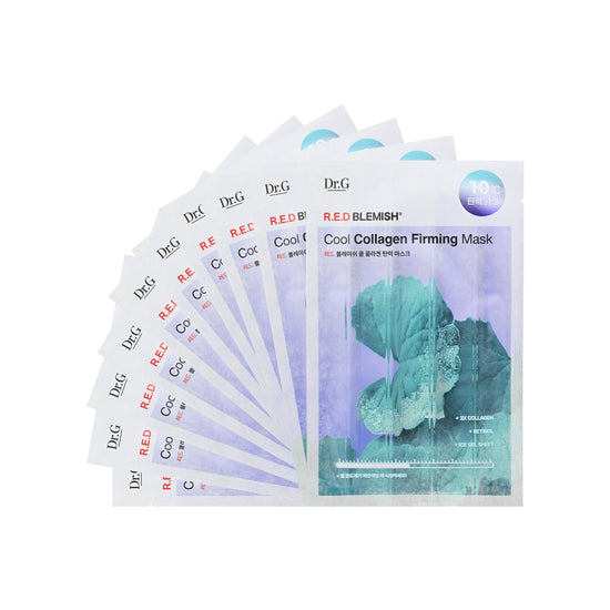 Dr.G Ice-Cooling Soothing Collagen Firming Mask 10 pcs x2