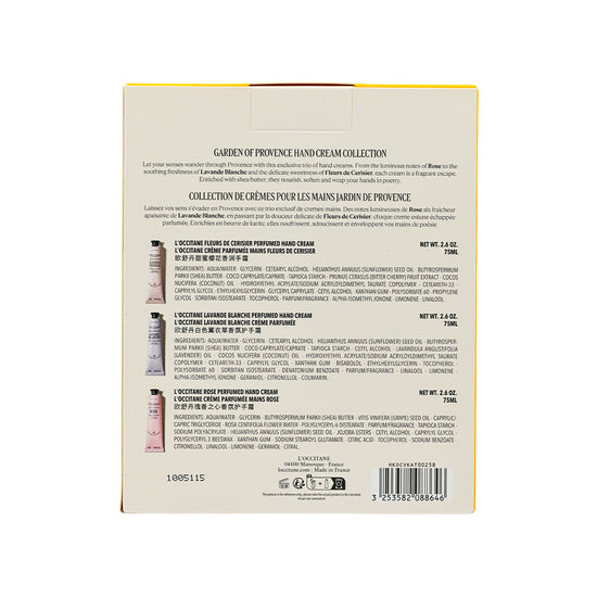 L'Occitane Garden of Provence Coll Hand Cream Gift Set 3pcs