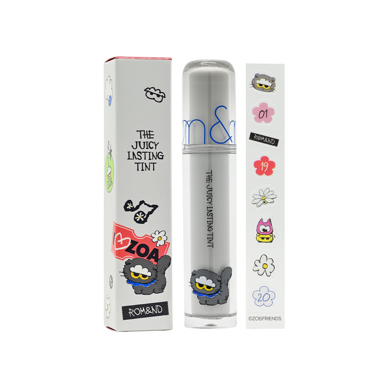 Rom&nd Zo&friends Glasting The Juicy Lasting Tint #37 Guava Daisy