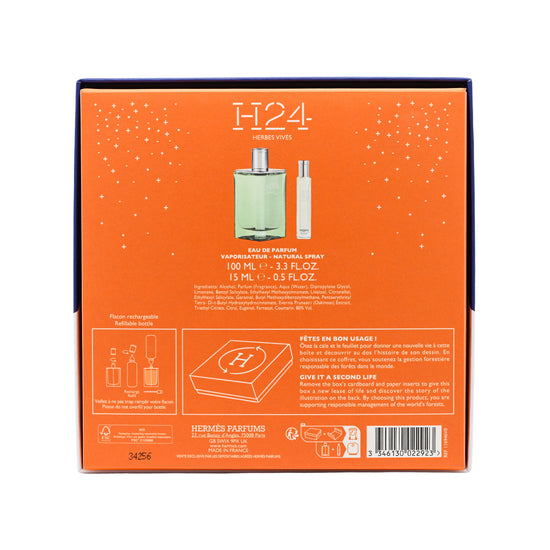 Hermes H24 Herbes Vives Eau de Parfum Set 2pcs