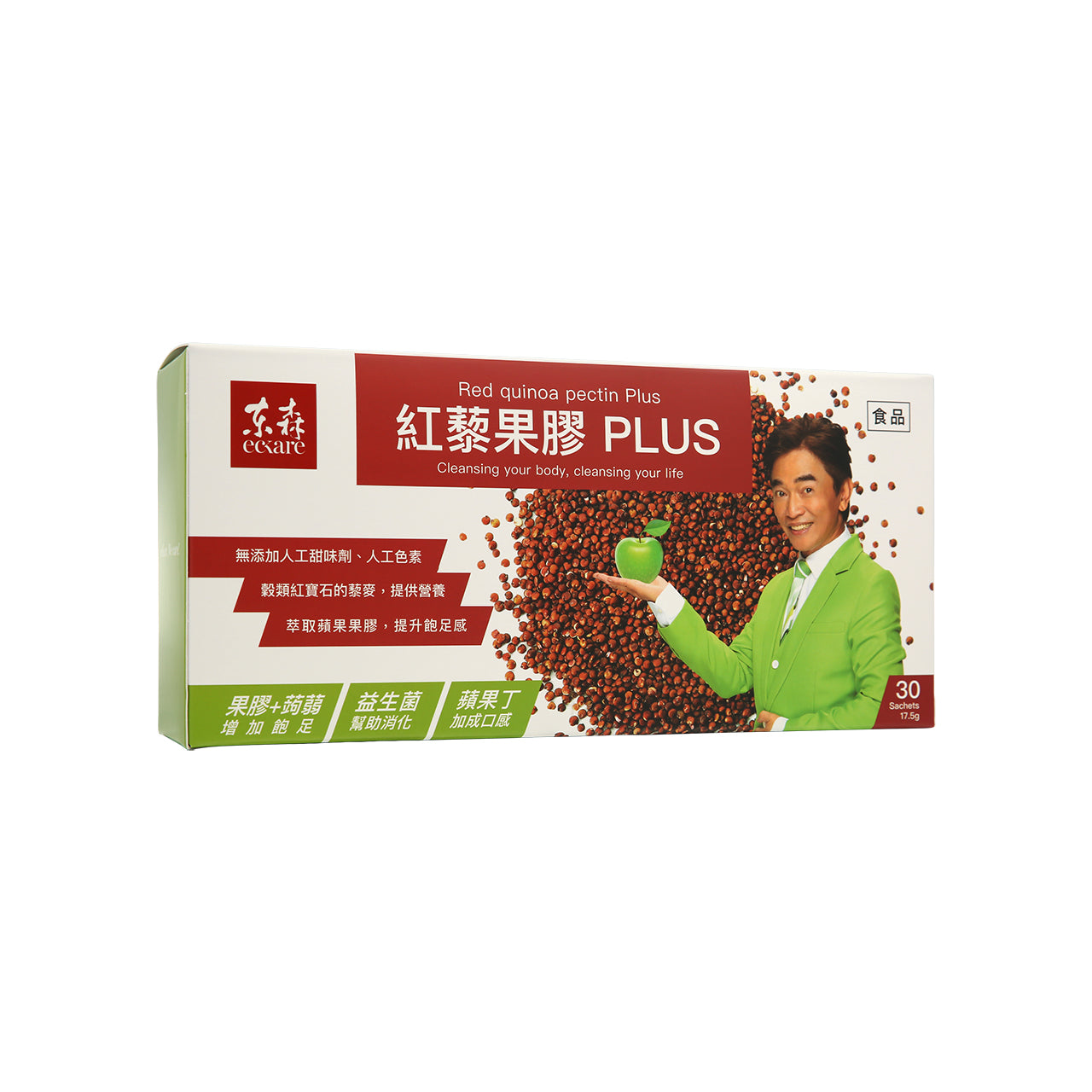 Eckare Red Quinoa Pectin Plus 17.5g x 30pcs Sasa Global Sasa Global