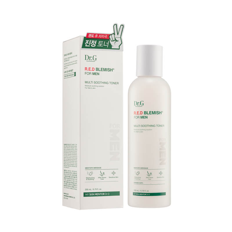 Dr.G R.E.D Blemish® For Men Multi Soothing Toner 200ml | Sasa