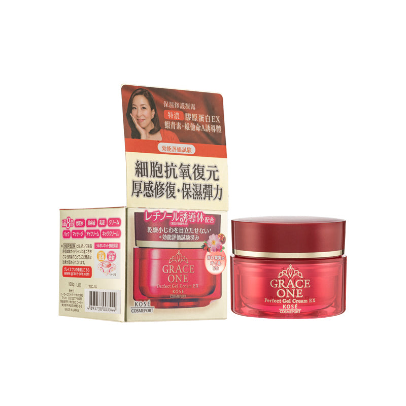 Kose Cosmeport Grace One Premium Perfect Gel Cream Ex 100G – Sasa