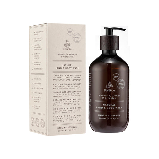 Urban Rituelle Vanilla, Lavender & Geranium Organic Hand & Body Wash 500ML | Sasa Global eShop